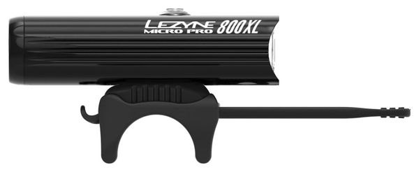 Refurbished Product - Pair of Lezyne Micro Drive Pro 800XL / Strip Lights Black