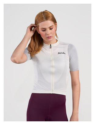 Maillot Manches Courtes Femme Spiuk Anatomic Blanc