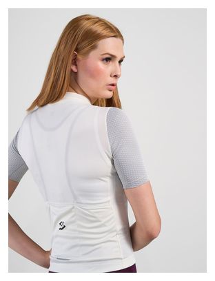 Maillot Manches Courtes Femme Spiuk Anatomic Blanc