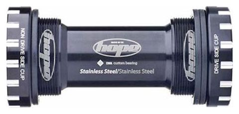 Hope MTB Stainless Steel Bottom Bracket - 68/73mm Black