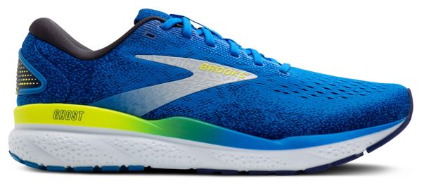 Brooks Ghost 16 Running Shoes Blue/Yellow Men's