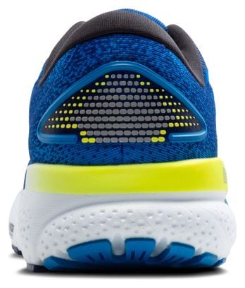 Brooks Ghost 16 Running Shoes Blue/Yellow Men's