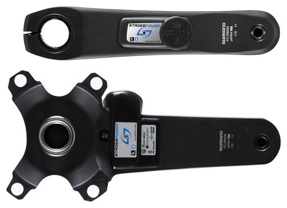 Stages Cycling Stages Power LR Shimano Ultegra R8000 Power Meter (Crankset) 53/39T Black