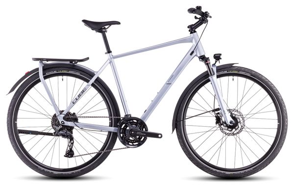 Cube Kathmandu Pro Trekkingfiets Shimano Cues 10S 700 mm Zilver 2025