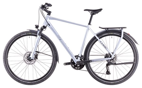 Cube Kathmandu Pro Trekkingfiets Shimano Cues 10S 700 mm Zilver 2025