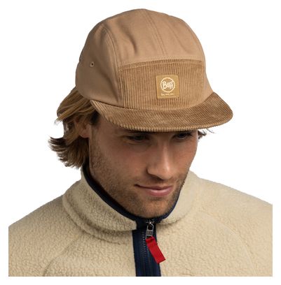 Cappello unisex Buff a 5 pannelli marrone