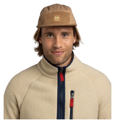 Cappello unisex Buff a 5 pannelli marrone
