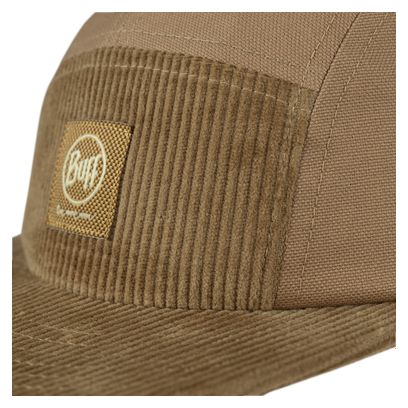 Cappello unisex Buff a 5 pannelli marrone