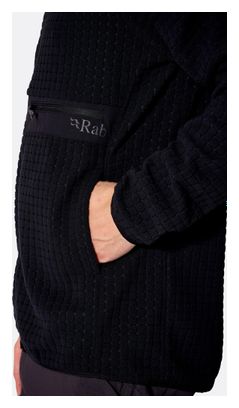 RAB Ramshaw Capucha Hombre Forro polar negro
