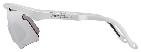 Occhiali Alba Optics Mantra White Vzum Alu