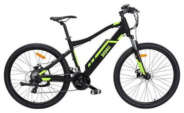 VTT Electrique SURPASS 27 5'' Noir 8 vitesses Semi-rigide Batterie 10 Ah