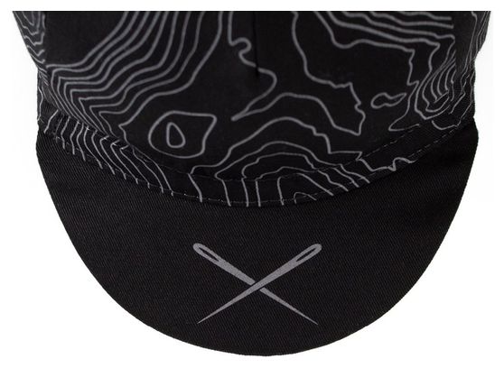 Restrap Yorkshire Contours Cappellino da ciclismo Nero