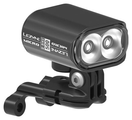 Éclairage Avant VAE Lezyne LED EBike Micro-Drive 500 Noir