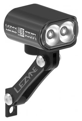 Luz delantera VAE Lezyne LED EBike Micro-Drive 500 Black