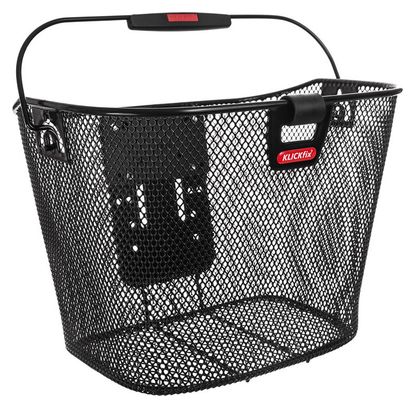 Panier pour Cintre Klickfix Uni 16L avec fixation éclairage Noir