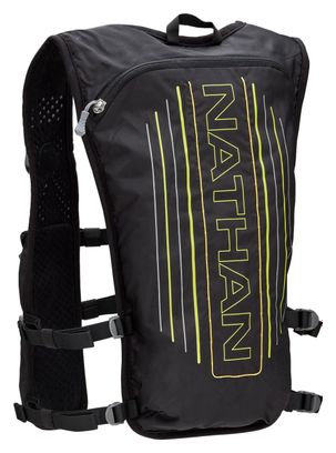 Nathan Laser Light 3L High Visibility Bag Black/Fluorescent Yellow