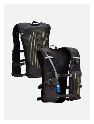 Nathan Laser Light 3L High Visibility Bag Zwart/Fluorescerend Geel