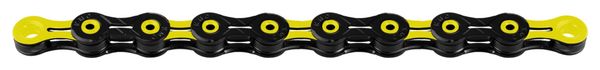 Chain KMC DLC11 118 Links 11S Black Yellow
