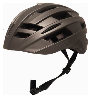 Casque de vélo Gris mat - 55/61cm - Eclairage LED pour vélo