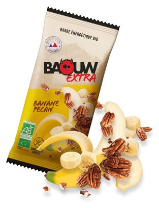 Barrita energética Baouw Extra Plátano / Pacana 50g