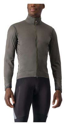 Castelli Alpha Ultimate Insulated Grey Long Sleeve Jacket