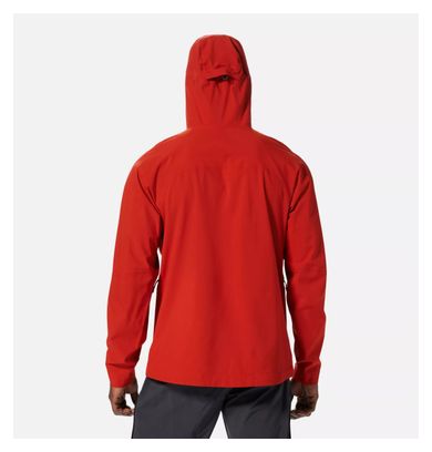 Mountain Hardwear Stretch Ozonic Jas Rood