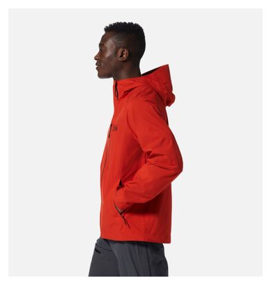 Mountain Hardwear Stretch Ozonic Jas Rood