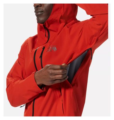 Mountain Hardwear Stretch Ozonic Jas Rood