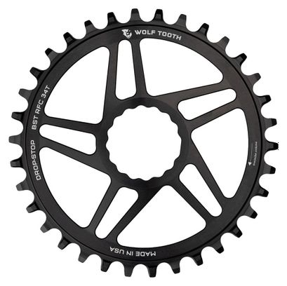 Ingranaggio Wolf Tooth Direct Mount Race Face Cinch Boost 3 mm Drop-Stop B Nero