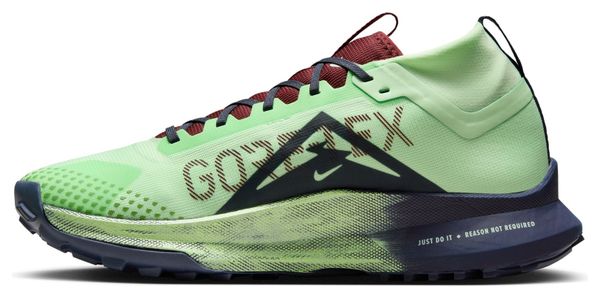 Trail Running Shoes Nike React Pegasus Trail 4 GTX Vert Bleu Rouge