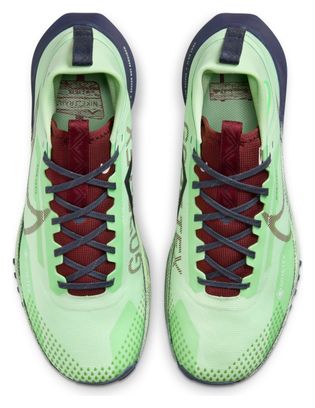 Scarpe da Trail Running Nike React Pegasus Trail 4 GTX Verde Blu Rosso