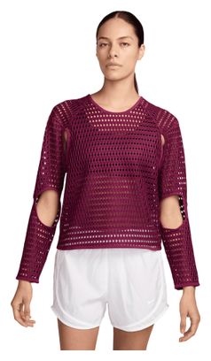 Camiseta de running Nike Radical AirFlow rosa para mujer