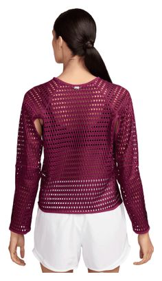Camiseta de running Nike Radical AirFlow rosa para mujer