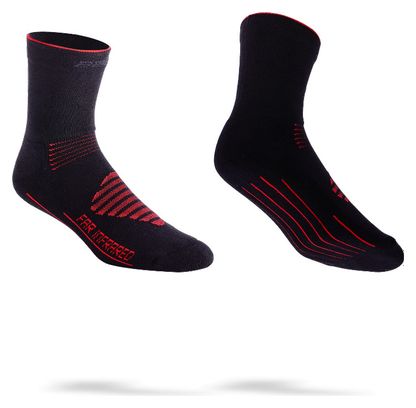 BBB InFraRouge FIRFeet Socks Black / Red
