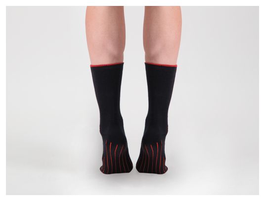 BBB InFraRouge FIRFeet Sokken Zwart / Rood