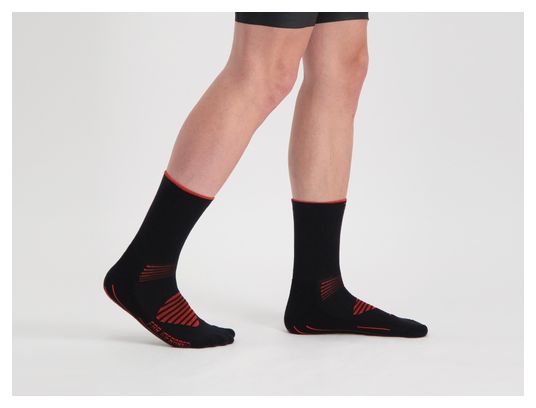 BBB InFraRouge FIRFeet Sokken Zwart / Rood