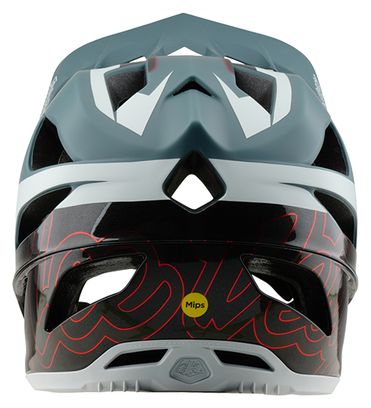Casque Intégral Troy Lee Designs Stage Mips Bleu/Gris