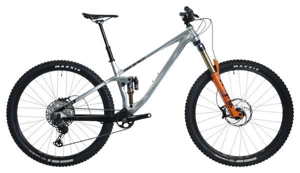 Vélo VTT Tout Suspendu Kern Finest Shimano Deore XT 12V 29'' Chrome / Orange - Produit Reconditionné