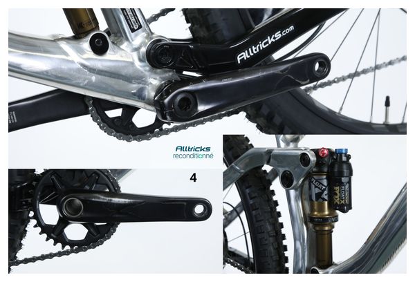 Vélo VTT Tout Suspendu Kern Finest Shimano Deore XT 12V 29'' Chrome / Orange - Produit Reconditionné