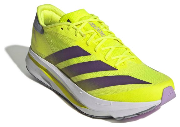 Adidas Adizero SL2 hardloopschoenen geel/paars heren