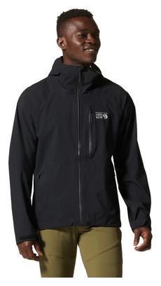 Mountain Hardwear New Stretch Ozonic Waterproof Jacket Black Heren