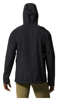 Mountain Hardwear New Stretch Ozonic Waterproof Jacket Black Mens
