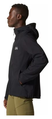 Mountain Hardwear New Stretch Ozonic Waterproof Jacket Black Heren