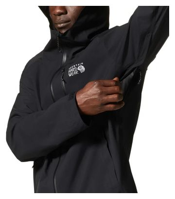 Mountain Hardwear New Stretch Ozonic Waterproof Jacket Black Heren