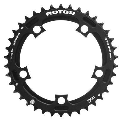 ROTOR QX2 Externes Kettenblatt 110mm Schwarz