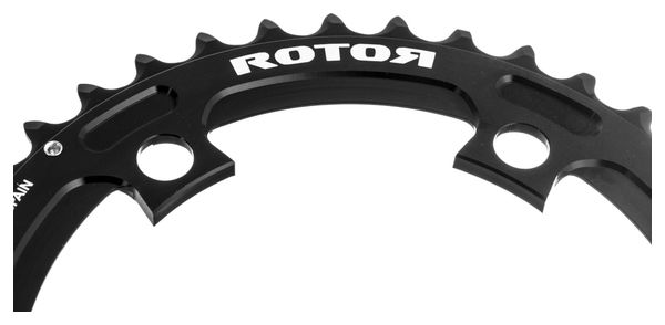 ROTOR QX2 External Chainring 110mm negro