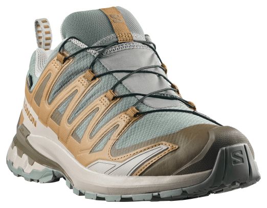 Salomon XA Pro 3D v9 GTX Trail Shoes, Blue/Khaki, Men's