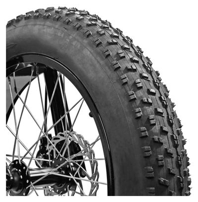 Pneu vtt 20 x 4.00 fat bike noir tr (100-406)