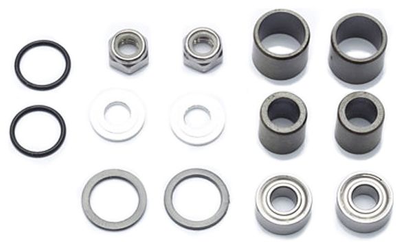 HT Components M1 Pedale Kit Silber