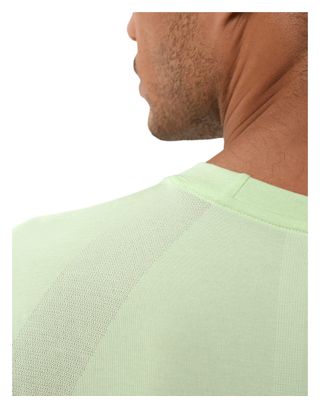 Camiseta de manga corta Compressport Performance verde para hombre